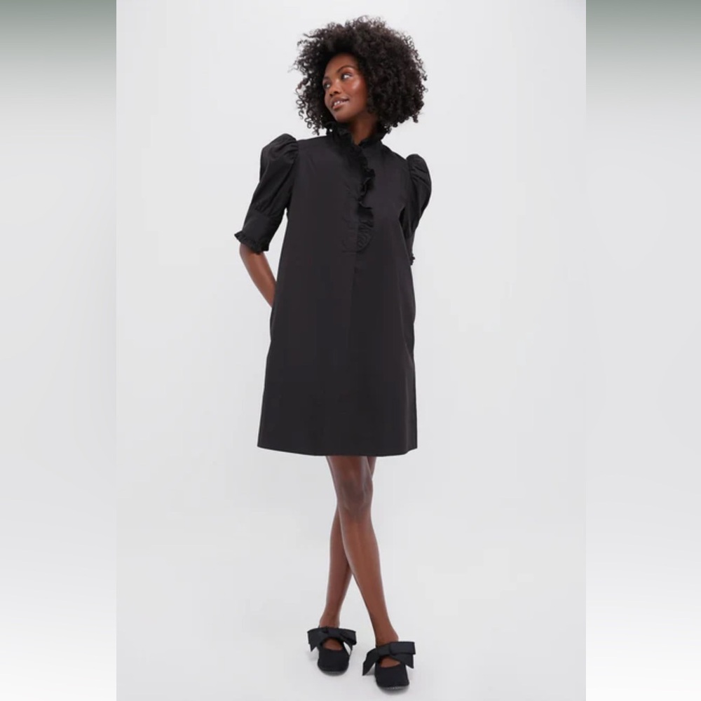 *NWT* TUCKERNUCK Pomander Place Gracelyn Mini Dress in Black — S